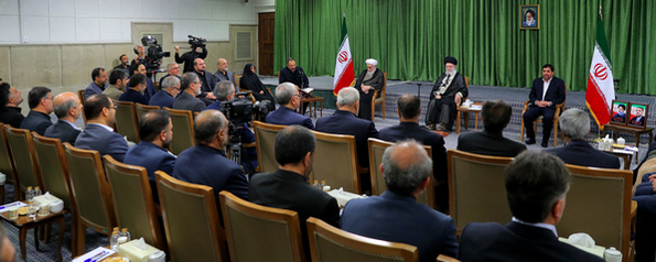 دیدار اعضای هیئت دولت سیزدهم